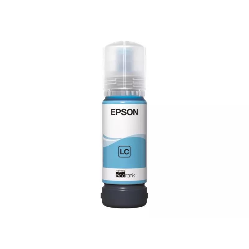 EPSON 108 EcoTank šviesiai žalsvai mėlyno rašalo buteliukas