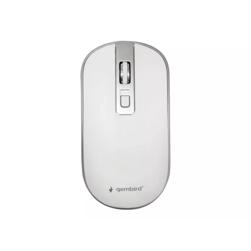 Belaidė optinė pelė USB balta/sidabrinė MUSW-4B-06-WS Gembird