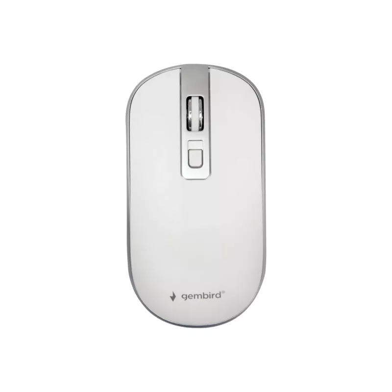 Belaidė optinė pelė USB balta/sidabrinė MUSW-4B-06-WS Gembird