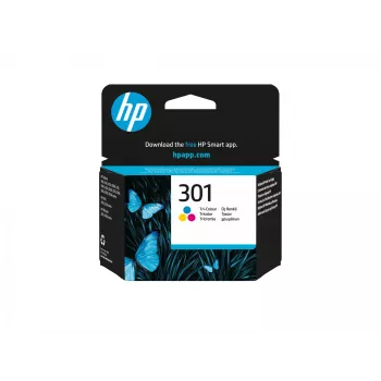 Originali HP 301 trispalvė rašalo kasetė