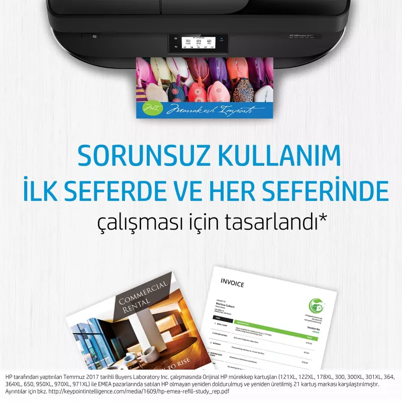 Originali HP 301XL rašalo kasetė, triguba spalva, didelės talpos, 330 puslapių, 1 vnt.