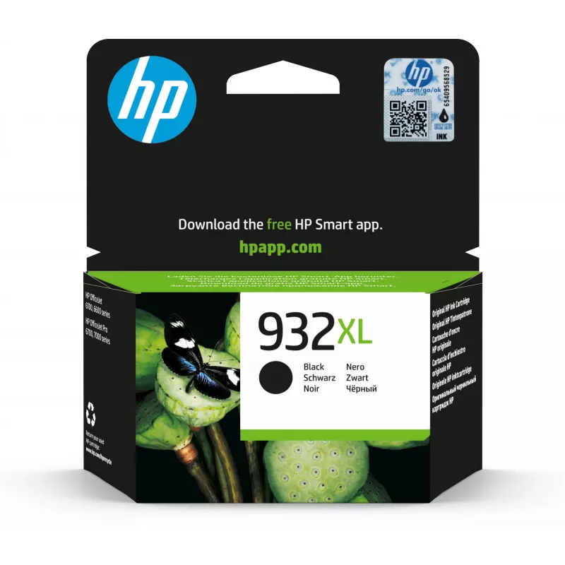 Originalus HP 932XL didelės talpos juodas rašalo kasetė, skirta Officejet 6700 Premium H711n