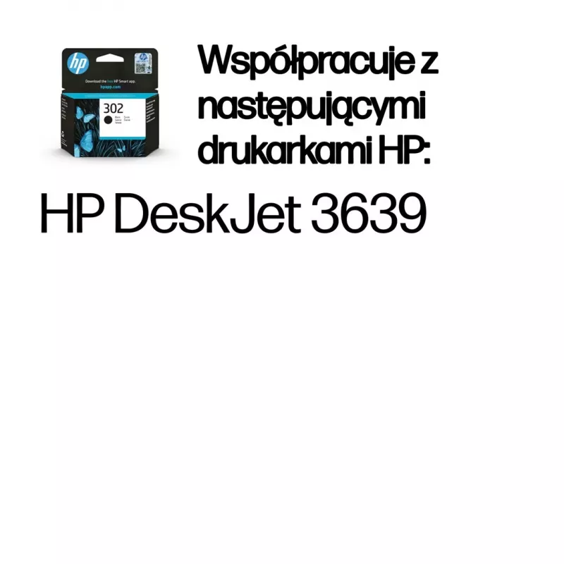 Originali HP 302 juoda kasetė