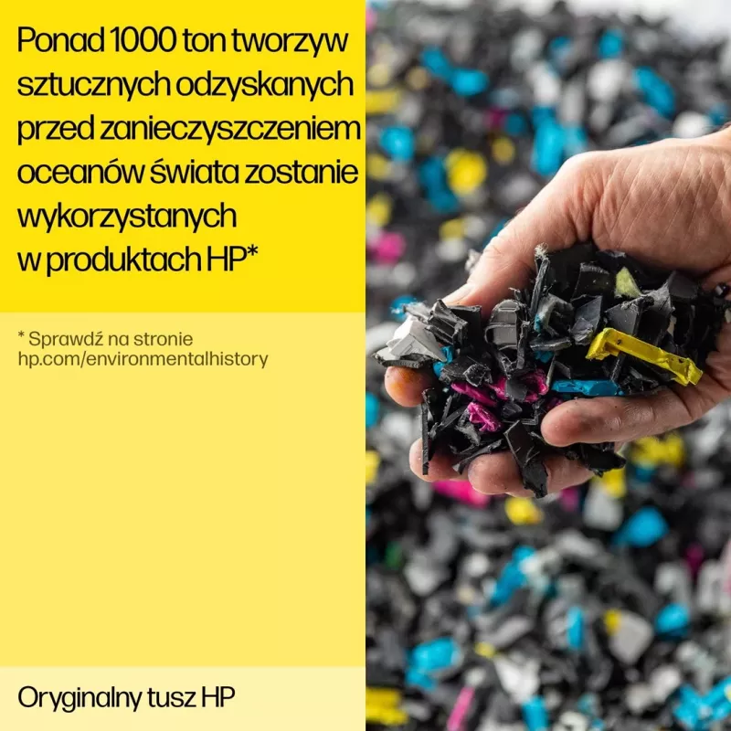 HP 302XL didelės talpos trispalvė originali rašalo kasetė
