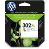 HP 302XL didelės talpos trispalvė originali rašalo kasetė