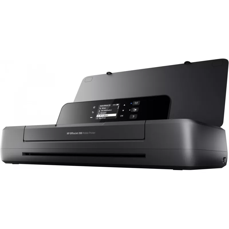 HP Officejet 200 Mobilus spausdintuvas, spalvotas rašalinis, A4, 1200x1200 dpi, 20 ppm nespalvotas, 19 ppm spalvotas, 50 lapų, USB, Wi-Fi