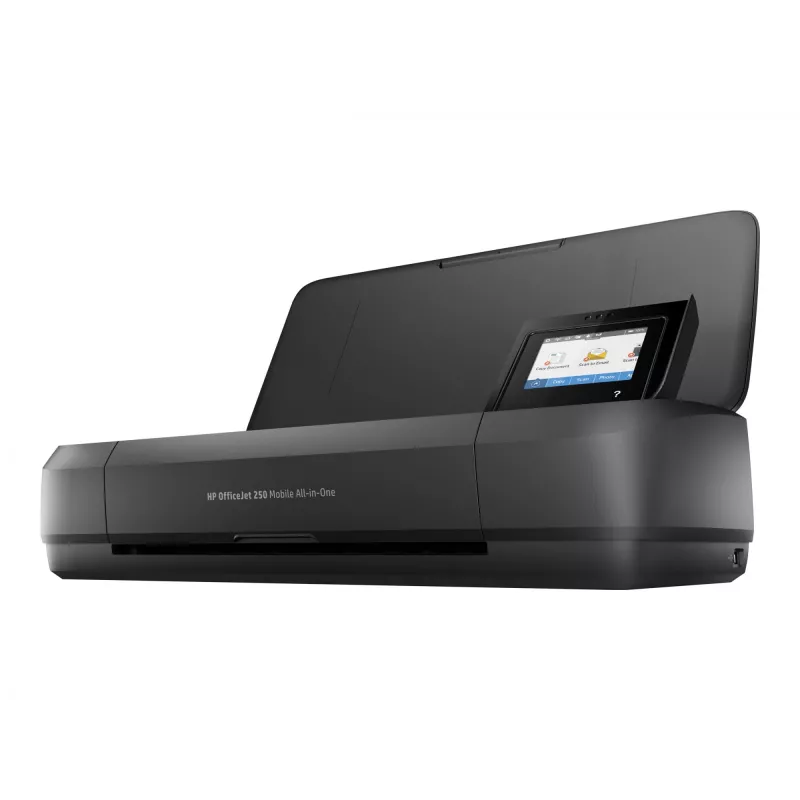 HP Officejet 250 Mobilus Viskas-viename MFP spalvotas rašalinis A4 8ppm Kopijavimas 10ppm Spausdinimas 50lapų USB Wi-Fi