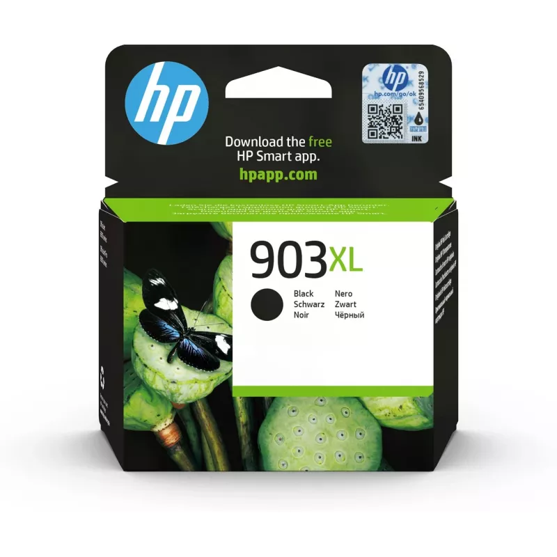 HP 903XL didelės išeigos juoda originali rašalo kasetė