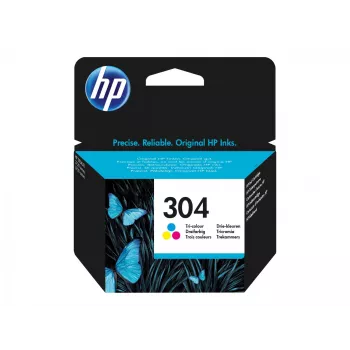 Originali HP 304 trijų spalvų rašalo kasetė