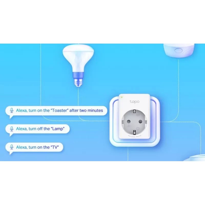 Tapo P100 V2 išmanusis kištukinis lizdas mini