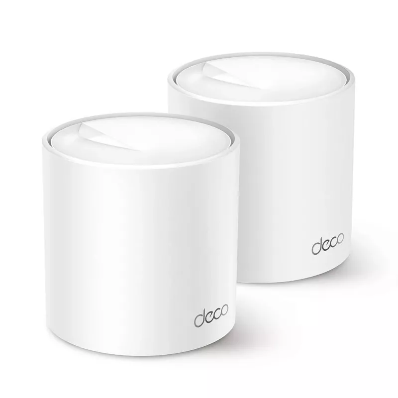 Belaidis maršrutizatorius | TP-LINK Deco X60 (2 rinkinys) | 5400 Mbps | Wi-Fi 6 | Tinklo sistema
