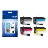 Kasetė Brother LC424VAL Multipack juoda, žydra, purpurinė, geltona