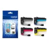 Kasetė Brother LC424VAL Multipack juoda, žydra, purpurinė, geltona