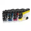 Kasetė Brother LC424VAL Multipack juoda, žydra, purpurinė, geltona