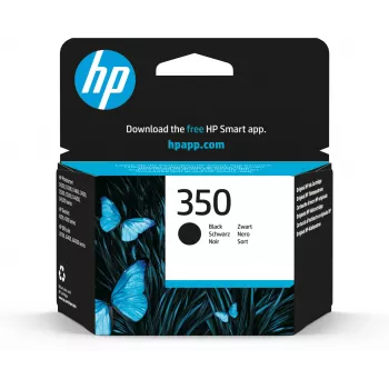 Originalus HP 350 juodos spalvos kasetė