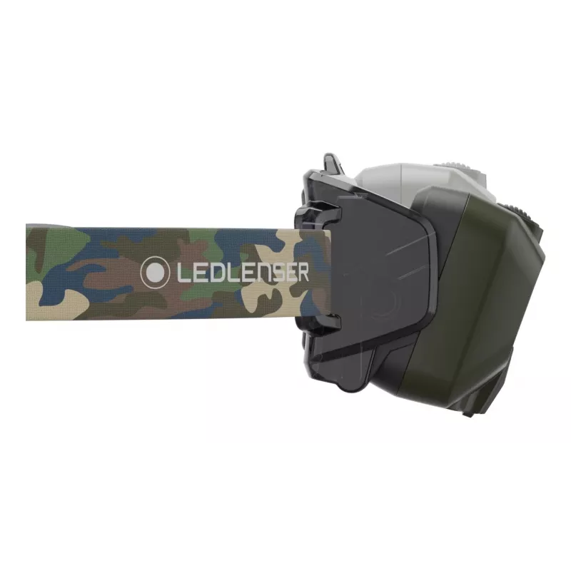 Ledlenser HF8R Core RGB Camouflage – LED priekinė lemputė, žalia