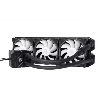 Alphacool Eisbaer Pro Aurora 360 procesoriaus skysčio aušintuvas 12 cm juodas, baltas 1 vnt.