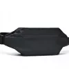Juosmeninė kuprinė Xiaomi Sports dirbtinės odos ir audinio derinys, juoda, 2,25 l, unisex