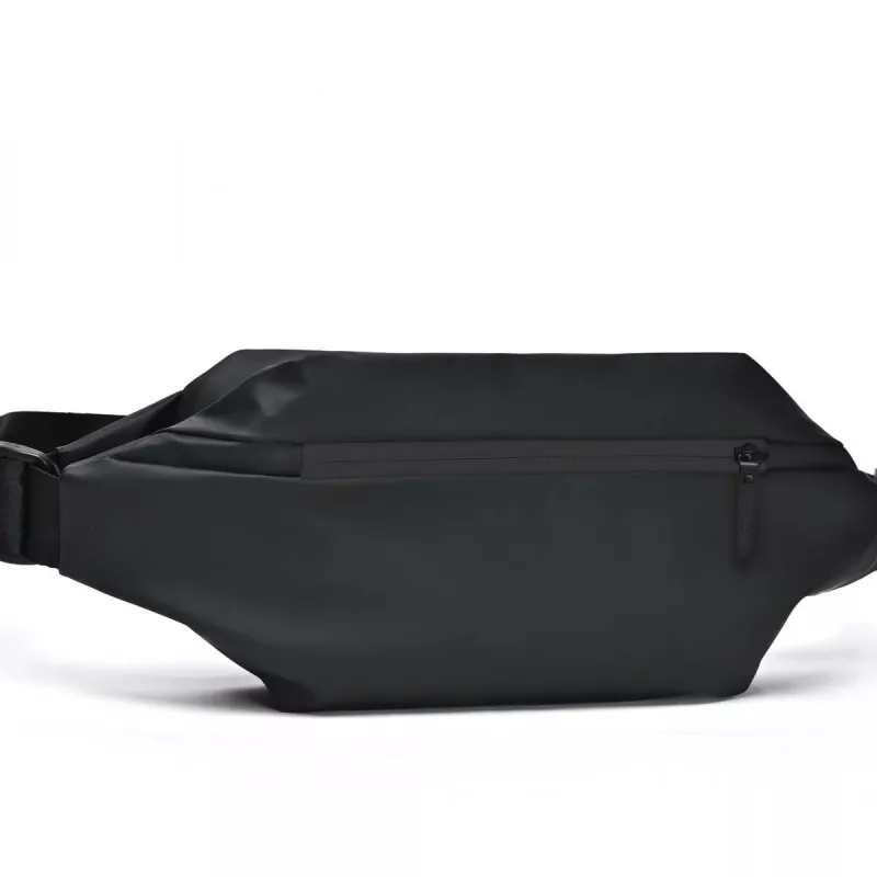 Juosmeninė kuprinė Xiaomi Sports dirbtinės odos ir audinio derinys, juoda, 2,25 l, unisex