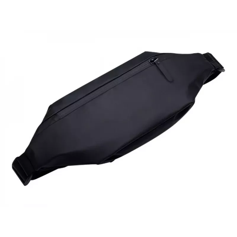 Juosmeninė kuprinė Xiaomi Sports dirbtinės odos ir audinio derinys, juoda, 2,25 l, unisex