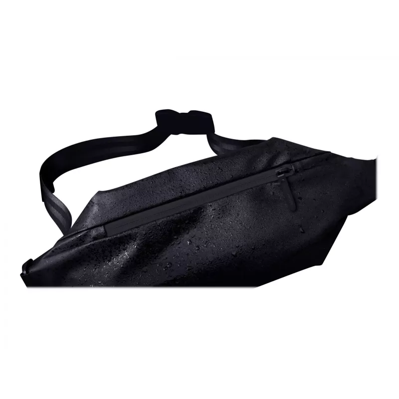 Juosmeninė kuprinė Xiaomi Sports dirbtinės odos ir audinio derinys, juoda, 2,25 l, unisex