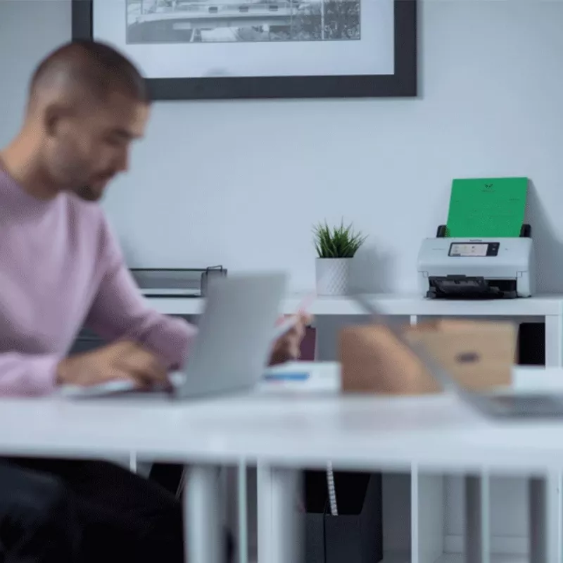 ADF skaitytuvas Brother ADS-4700W 600 x 600 DPI A4 nespalvotas