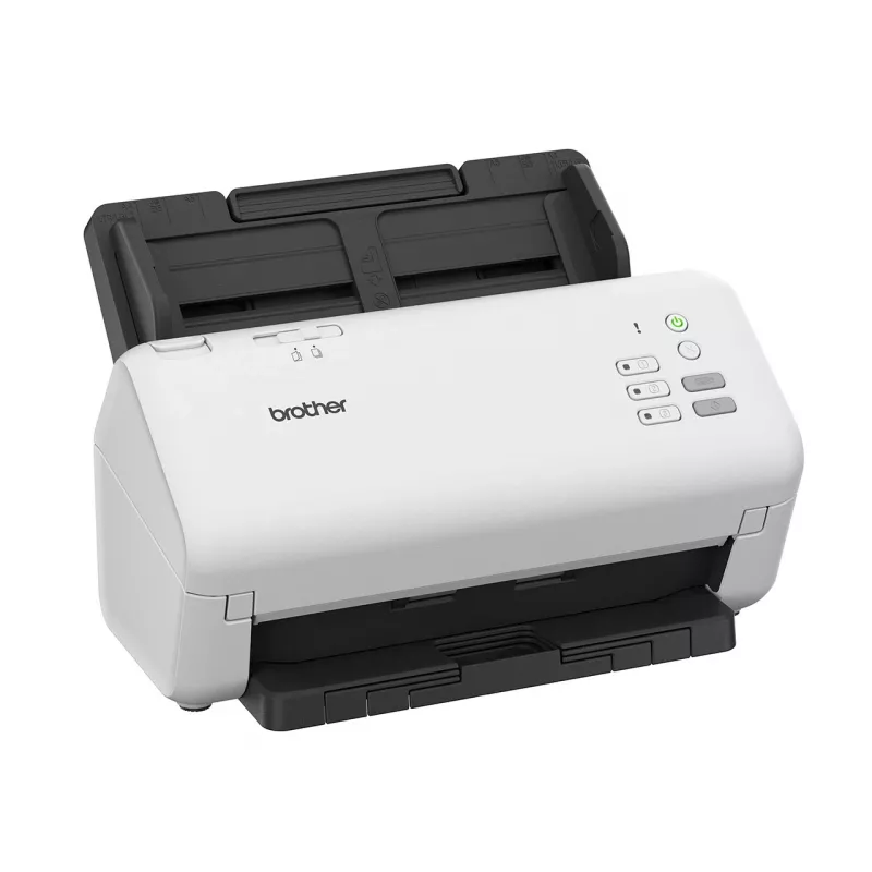 ADF skaitytuvas Brother ADS-4300N – A4, 600 x 600 DPI, dvipusis, 80 lapų ADF, Dual CIS, LED (juodas/baltas)