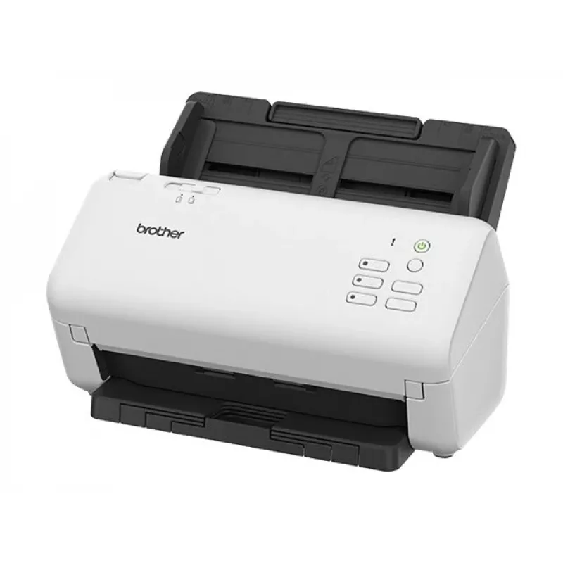 ADF skaitytuvas Brother ADS-4300N – A4, 600 x 600 DPI, dvipusis, 80 lapų ADF, Dual CIS, LED (juodas/baltas)