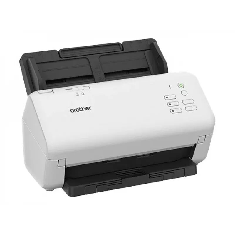 ADF skaitytuvas Brother ADS-4300N – A4, 600 x 600 DPI, dvipusis, 80 lapų ADF, Dual CIS, LED (juodas/baltas)