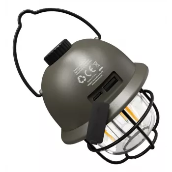 USB įkraunamas kempingo žibintas Nitecore LR40 100 lm Alyvuogių