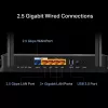 TP-Link Archer BE3600 belaidis maršrutizatorius 2.5 Gigabit Ethernet dviejų juostų (2,4 GHz / 5 GHz) juodas