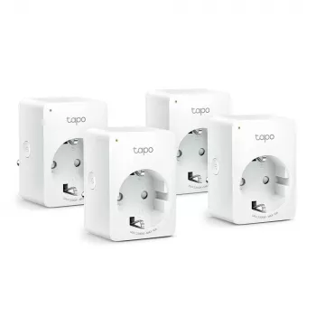TP-Link Tapo Mini išmanusis Wi-Fi kištukinis lizdas (4 vnt. pakuotė)