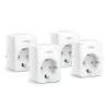 TP-Link Tapo Mini išmanusis Wi-Fi kištukinis lizdas (4 vnt. pakuotė)