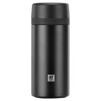 Termosas ZWILLING THERMO 0,42 L, nerūdijantis plienas, juodas, 7 h karšta / 10 h šalta