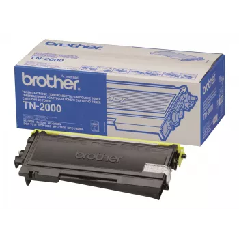 Kasetė su toneriu Brother TN-2000 2500 puslapių Juoda