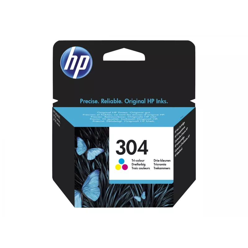 HP 304 Tri-spalvų rašalo kasetė