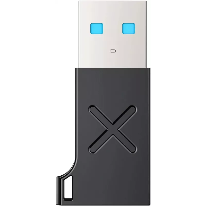 Unitek A1049ABK01 USB-C (mot.) į USB-A (pat.) adapteris, juodas