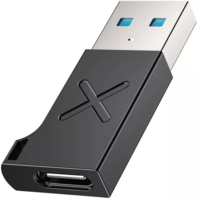 Unitek A1049ABK01 USB-C (mot.) į USB-A (pat.) adapteris, juodas