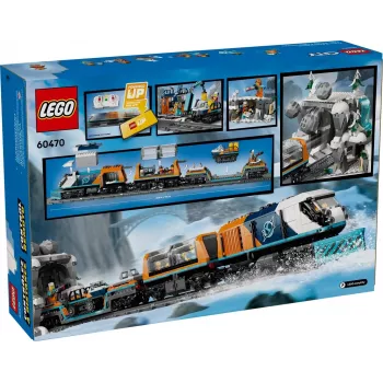 LEGO CITY 60470 Tyrinėtojų Arktinis poliarinis ekspresas traukinys