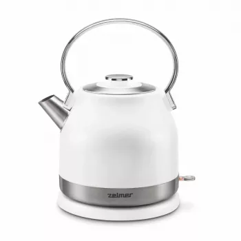 Zelmer ZCK7940 elektrinis virdulys 1,5 l 2200 W Nerūdijantis plienas, Baltas