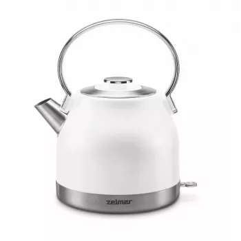 Zelmer ZCK7940 elektrinis virdulys 1,5 l 2200 W Nerūdijantis plienas, Baltas
