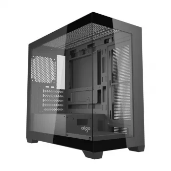 Darkflash C218M kompiuterio korpusas + 6 ARGB ventiliatoriai (juoda)