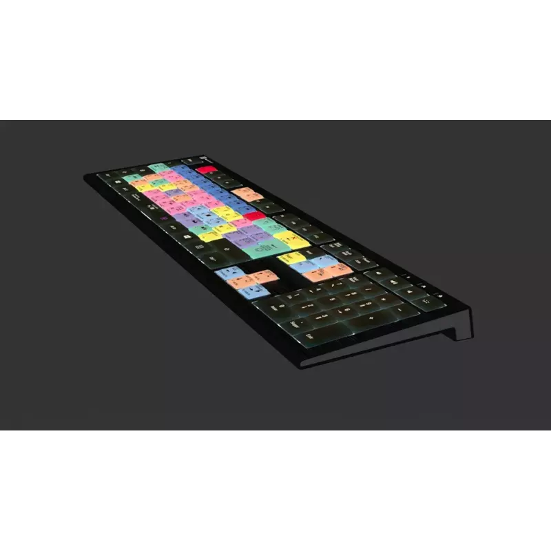 Logickeyboard Adobe Premiere Pro CC ASTRA 2 apšviesta klaviatūra prancūzų (LKB-PPROCC-A2PC-FR)