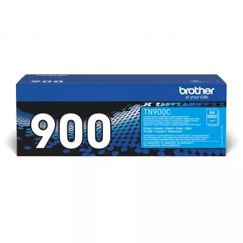 Tonerių kasetė Brother TN-900C Cyan, 6000 puslapių
