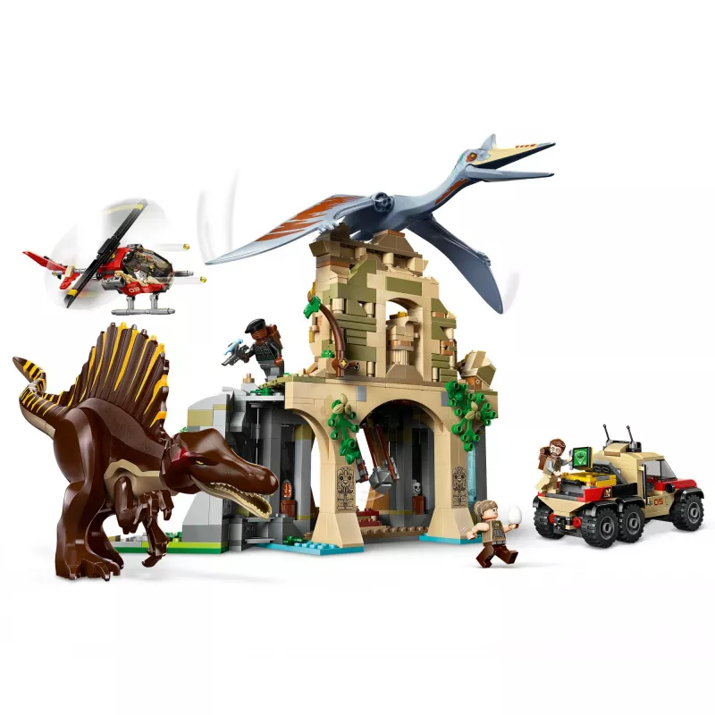 LEGO JURASSIC WORLD 76976 Spinosaurus & Quetzalcoatlus Oro Misija