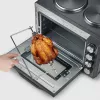 Severin TO 2073 XXL orkaitė-skrudintuvė 60 L 2200 W juoda su griliu