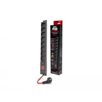 ACAR S8 Black 8 lizdai 230 V 10m