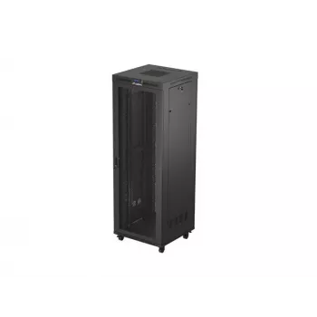 Grindinis 19 colių serverinis stovas LANBERG FF01-8847-23BL 47U 800x800 mm juodas