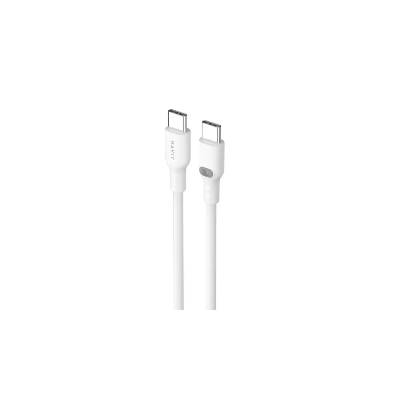 USB Type-C į USB Type-C laidas Havit CB6280 1m baltas