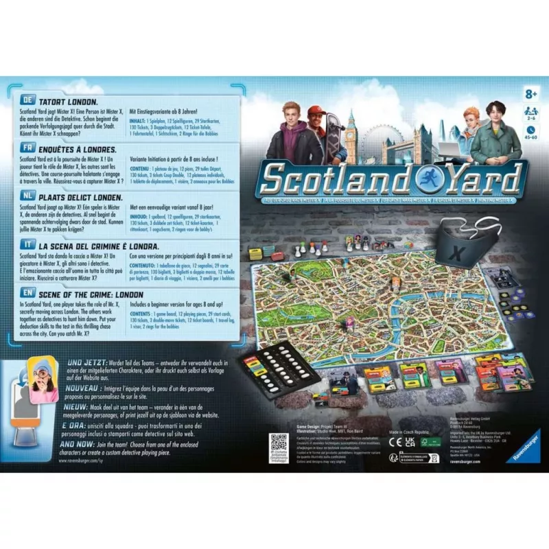Stalo žaidimas Ravensburger Scotland Yard